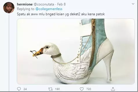 pamer sepatu Twitter pamer sepatu Twitter