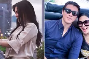 6 Potret aktivitas Syahrini & suami saat di rumah saja, curi perhatian