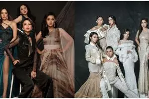 5 Beda gaya pemotretan Nia Ramadhani di geng Girls Squad & The Weekend