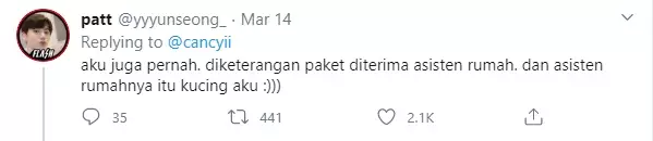 7 nama penerima paket Twitter 7 nama penerima paket Twitter
