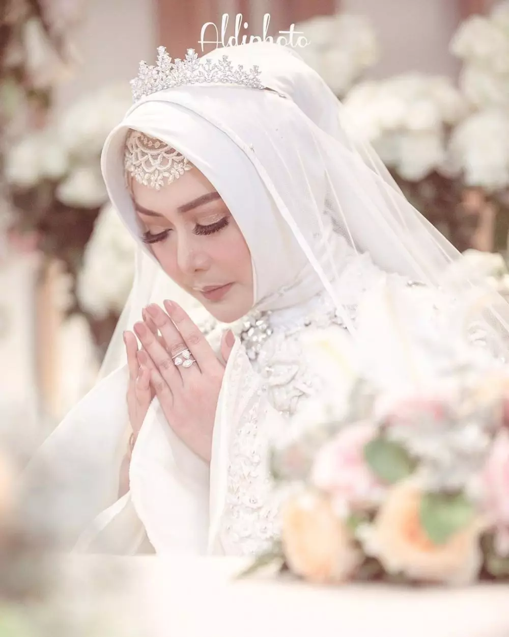 Momen pernikahan Eddies Adelia Instagram 