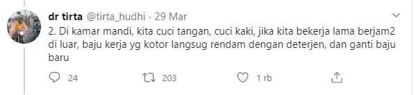 Thread Dokter Tirta © 2020 brilio.net