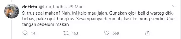 Thread Dokter Tirta © 2020 brilio.net