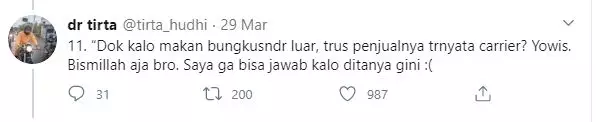 Thread Dokter Tirta © 2020 brilio.net