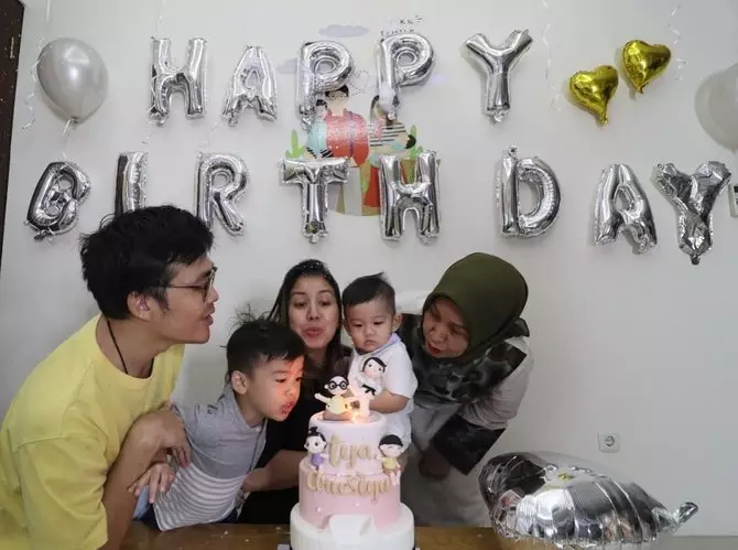 ultah tya ariestya instagram