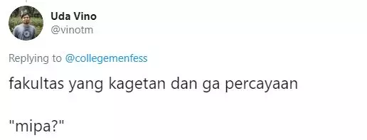 cuitan nama fakultas berbagai sumber