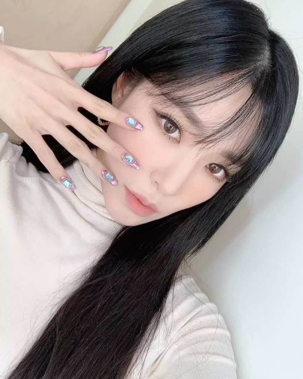 15 idol kpop rambut hitam  Instagram