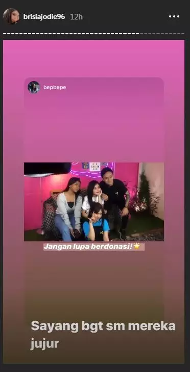 Ulang tahun Jodie  Instagram