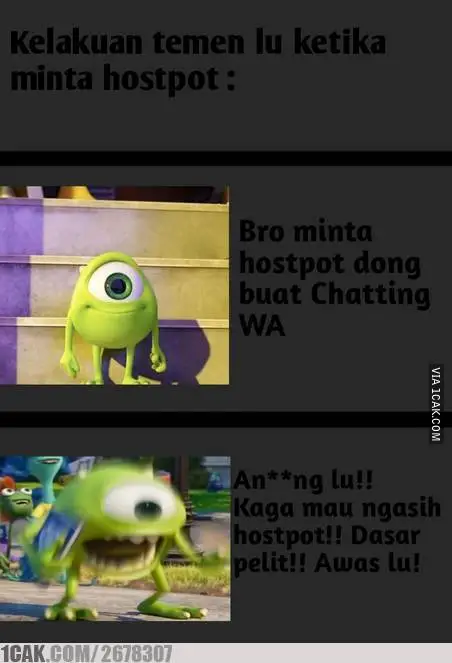 10 Meme hotspot internet ini lucunya bikin senyum kecut