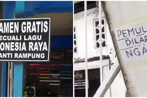 10 Peringatan lucu dilarang ngamen ini antimainstream banget