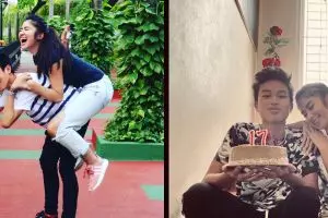 Jarang tersorot, ini 9 potret kompak Ochi Rosdiana dan sang adik