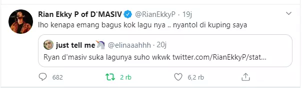 Ryan D'Masiv cover lagu Suho © 2020 brilio.net