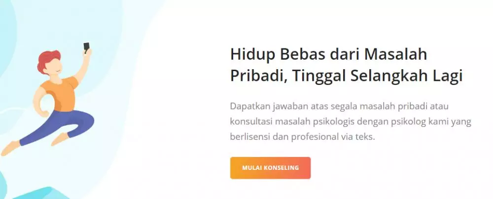 Aplikasi konseling © 2020 brilio.net