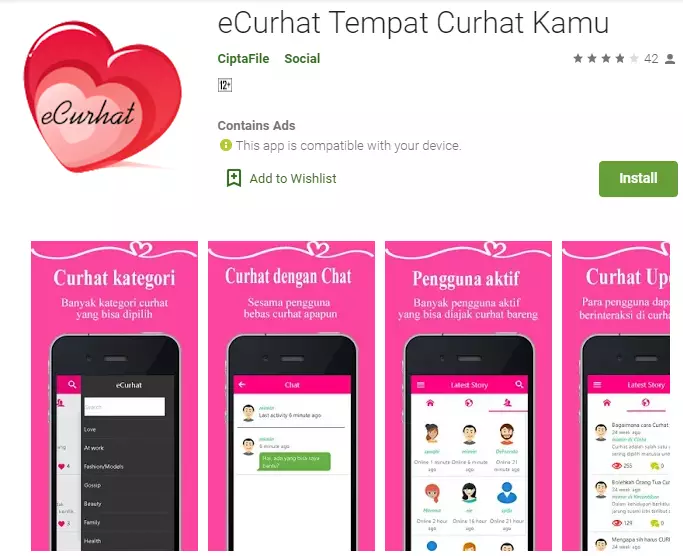 Aplikasi konseling © 2020 brilio.net