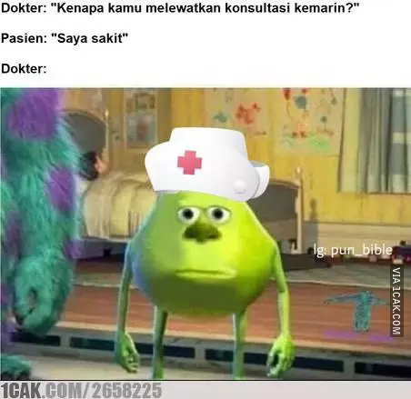 Meme lika-liku dokter 1cak.com