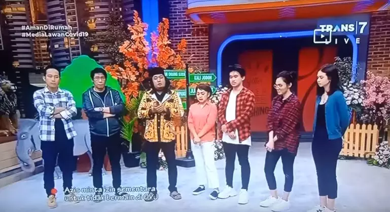 Aziz Gagap pamit  © 2020 brilio.net