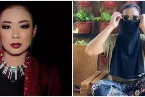 Masker 4 seleb saat wabah corona ini unik, ada yang buat sendiri