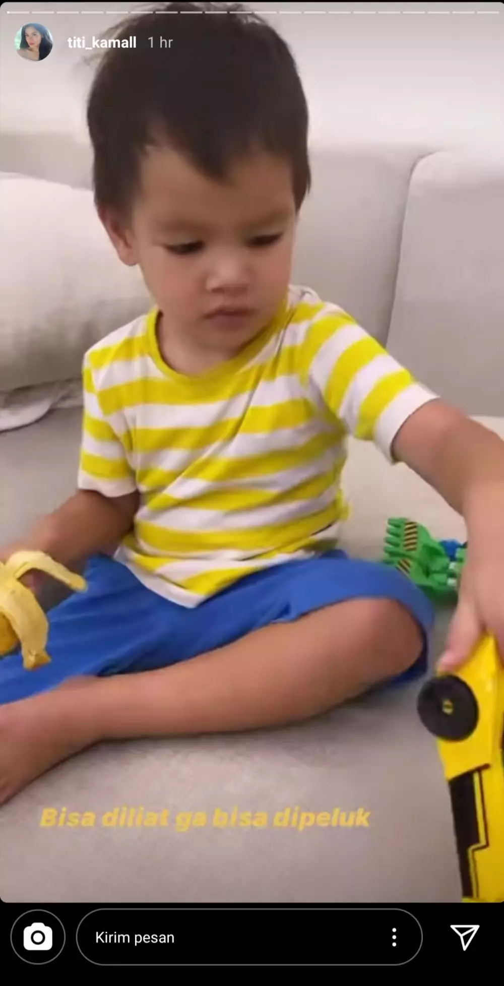 potret Titi Kamal akhirnya ketemu anak © 2020 Instagram/@titi_kamall potret Titi Kamal akhirnya ketemu anak © 2020 Instagram/@titi_kamall