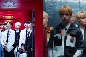 10 Cara Idol K-Pop naik lift ini bikin K-Popers senyum sendiri