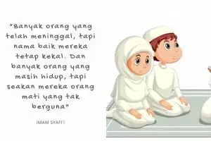 99 Kata-kata bijak Imam Syafi'i, bikin hati terasa adem
