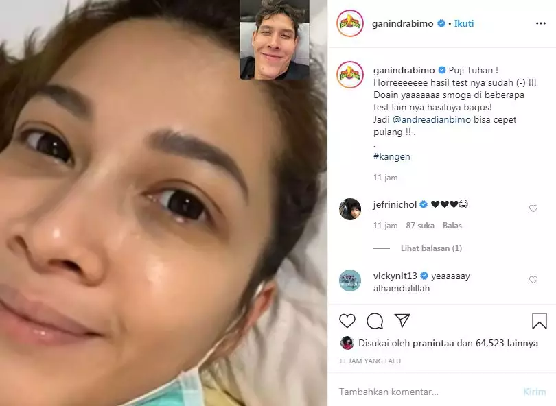 Andrea Dian negatif  © 2020 brilio.net Andrea Dian negatif  © 2020 brilio.net