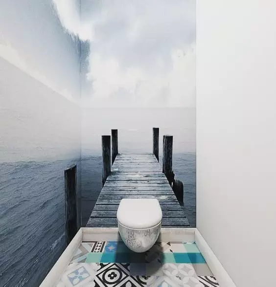 Keren, 10 desain toilet ini unik dan artistik abis Instagram Keren, 10 desain toilet ini unik dan artistik abis Instagram