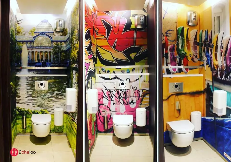 Keren, 10 desain toilet ini unik dan artistik abis Instagram Keren, 10 desain toilet ini unik dan artistik abis Instagram