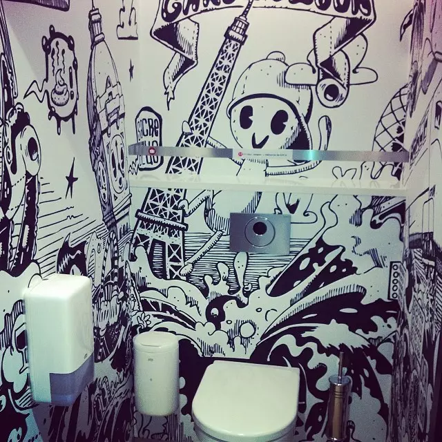 Keren, 10 desain toilet ini unik dan artistik abis Instagram Keren, 10 desain toilet ini unik dan artistik abis Instagram