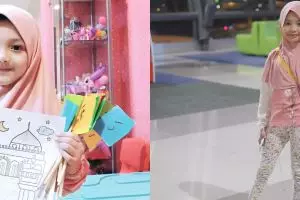 Potret 6 anak artis saat gunakan hijab, makin menggemaskan