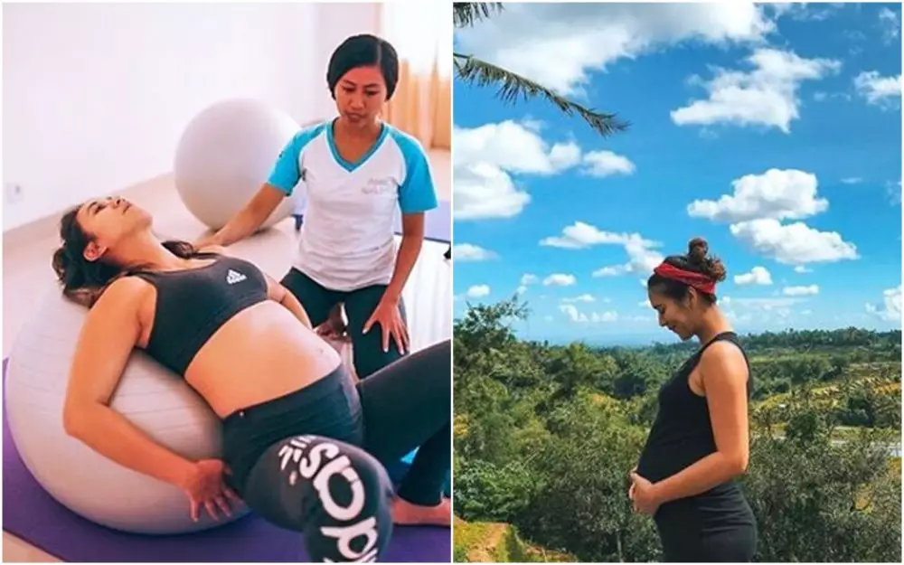 Seleb hamil jaga kesehatan  © 2020 brilio.net Seleb hamil jaga kesehatan  © 2020 brilio.net