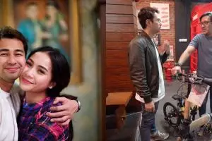 7 Momen Andre Taulany belikan sepeda buatan lokal untuk Raffi Ahmad