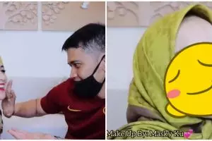 Aksi 4 seleb ganteng dandani istri, hasilnya tak terduga