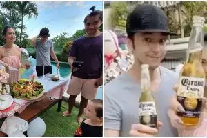 8 Momen perayaan ultah Celine Evangelista di Bali, meriah