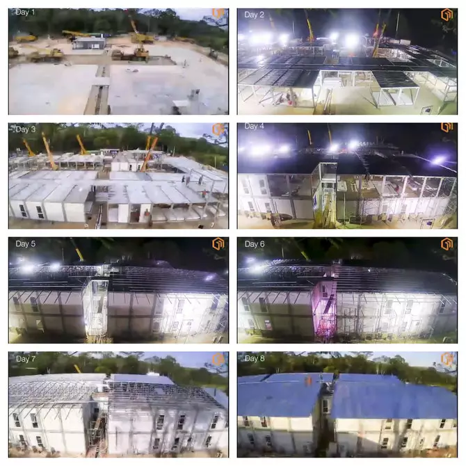 10 Potret RS Corona di Pulau Galang yang dibangun secara kilat © 2020 instagram.com