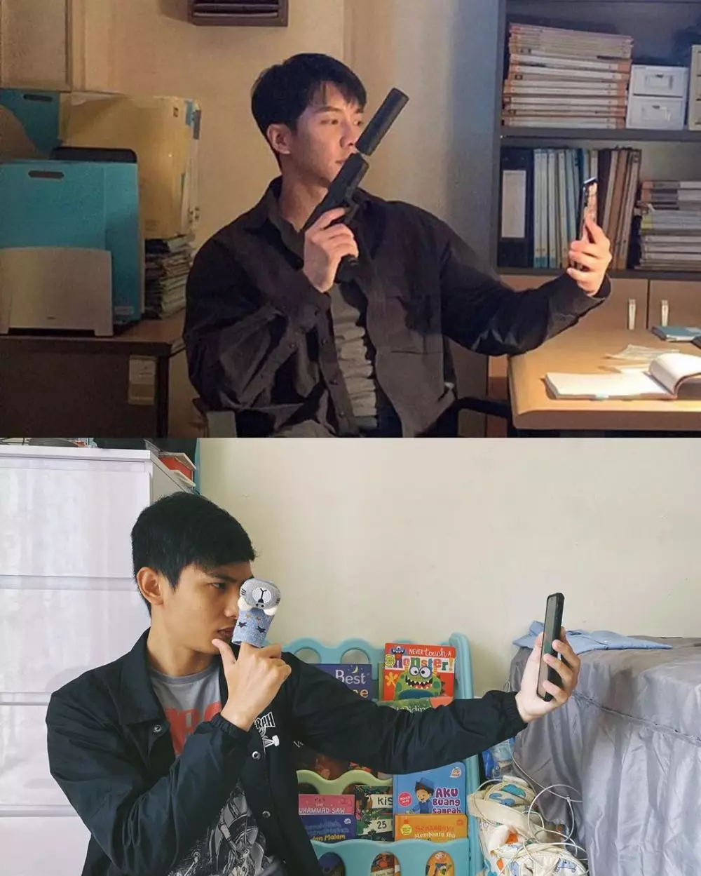 Cosplay artis Korea ala Arditya instagram Cosplay artis Korea ala Arditya instagram