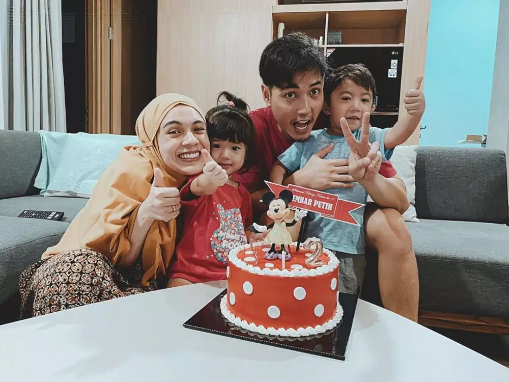 seleb rayakan ultah anak di rumah instagram