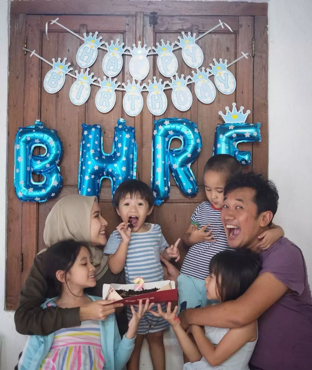 seleb rayakan ultah anak di rumah instagram