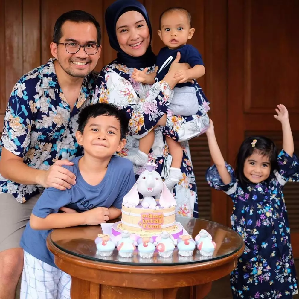 seleb rayakan ultah anak di rumah instagram
