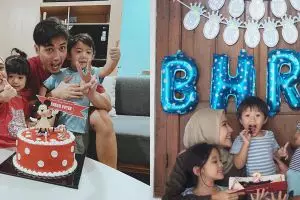 5 Seleb rayakan ultah anak di rumah saat corona mewabah
