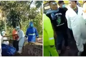 Viral, paramedis dilempari batu saat bawa jenazah pasien corona