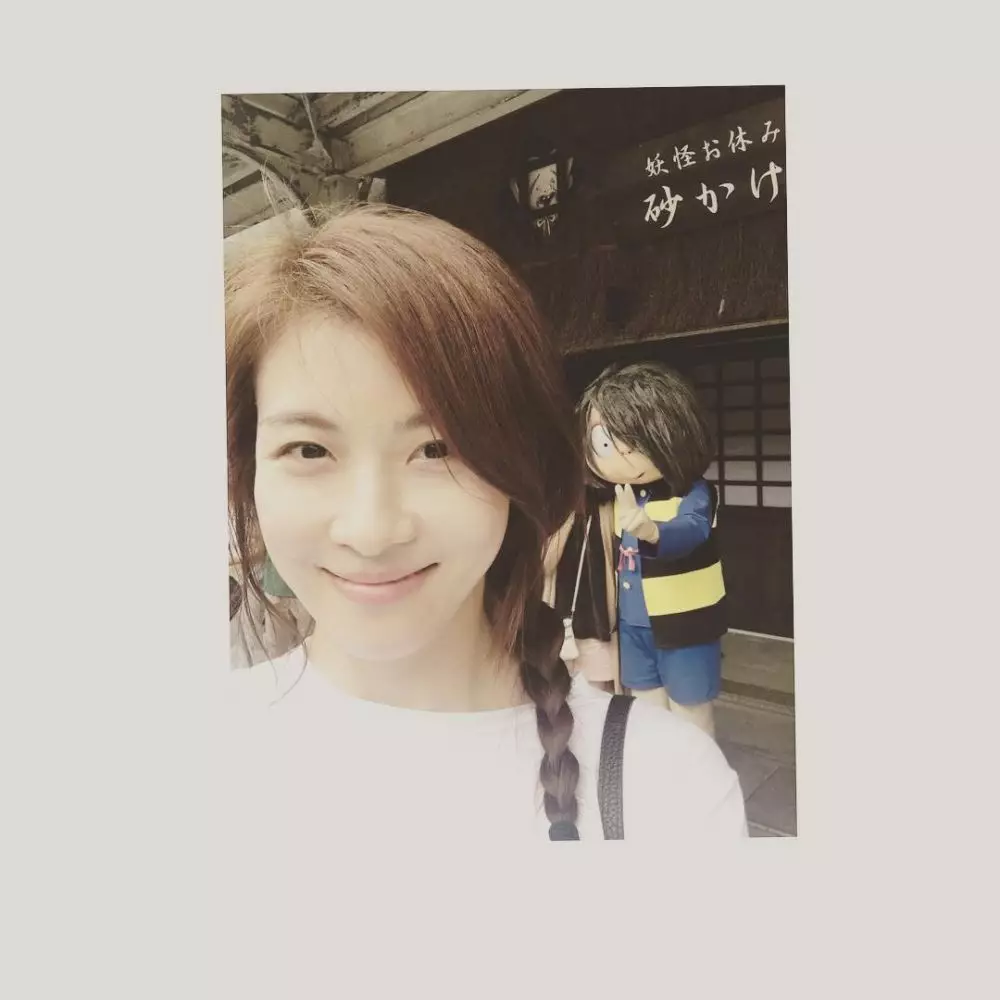 seleb korea rambut kepang Instagram