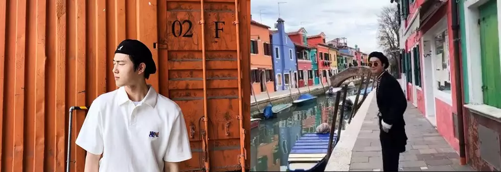 Topi Suho EXO Instagram