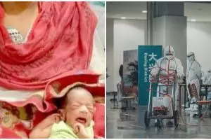 Bayi kembar bernama Corona dan Covid lahir di tengah pandemi