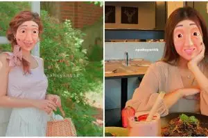 9 Editan foto 'masa muda Opah' Upin Ipin ini kocak