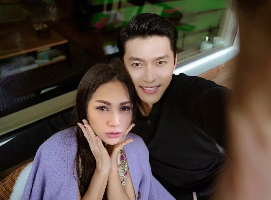 Tata Janeeta dan Hyun Bin Instagram