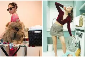 Gaya 8 seleb jalani masa isolasi di rumah ini tetap stylish