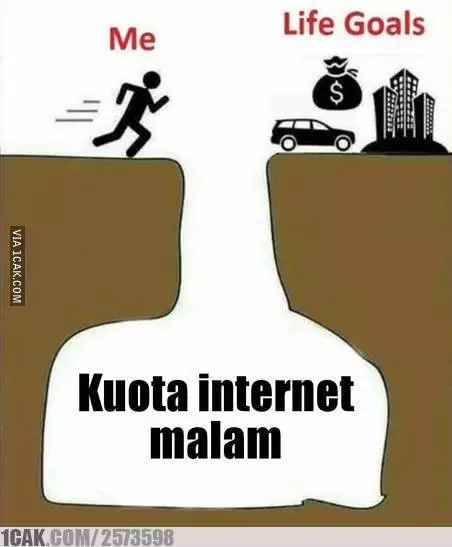 Meme kuota internet malam 1cak.com