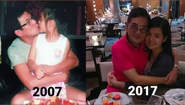 Potret transformasi 10 ayah dan anak Berbagai sumber Potret transformasi 10 ayah dan anak Berbagai sumber