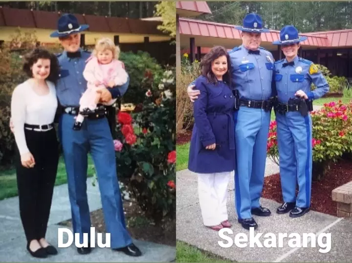 Potret transformasi 10 ayah dan anak Berbagai sumber Potret transformasi 10 ayah dan anak Berbagai sumber