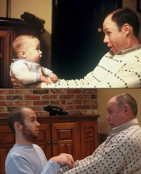 Potret transformasi 10 ayah dan anak Berbagai sumber Potret transformasi 10 ayah dan anak Berbagai sumber